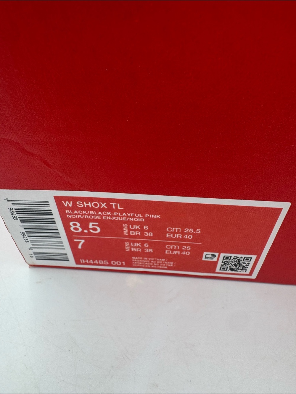 Nike Shox TL Black Playful Pink BRAND NEW Size 8.5 Women - Picture 8 of 8